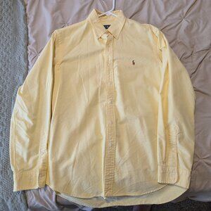 Yellow Polo Ralph Lauren Button Down
